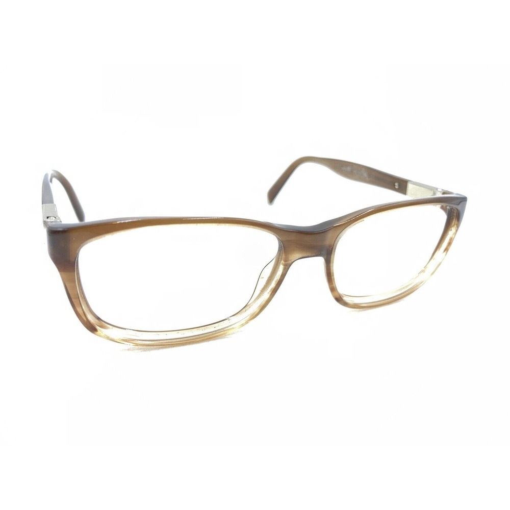 Prada Translucent Brown Rectangle Eyeglasses Fram… - image 1